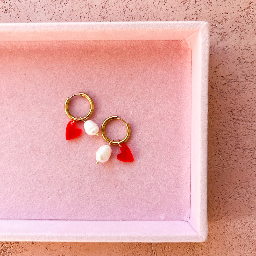 Creolen RED HEARTS